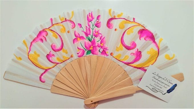 Ventagli dipinti a mano