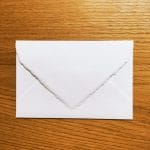 Wedding invitation envelopes in Amalfi handmade paper. Ivory color. Size 12x18