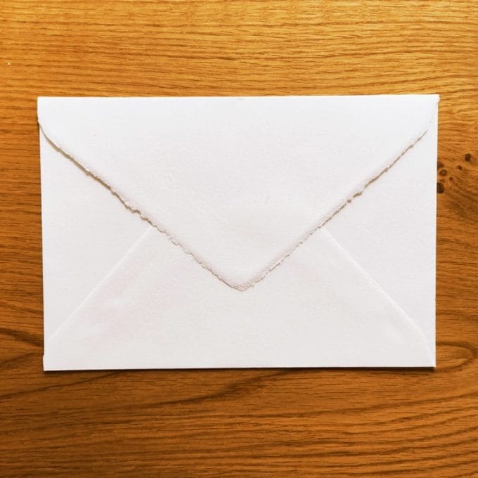 A4 "Angelo" envelope for wedding invitations made of Amalfi paper