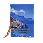 Hand-bound notebook in amalfi paper