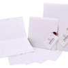 Fogli sfusi per dipingere acquerello e tecniche miste in carta di Amalfi Amatruda. Ogni confezione contiene 10 fogli in carta 100% cotone di colore avorio.