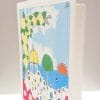 Cartolina in carta di Amalfi con illustrazione di un paesaggio della città di Capri.
