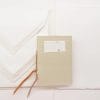 Amalfi paper gift idea with sheets and envelopes and a hand bound notebook