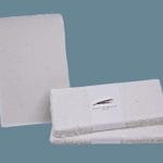 Amalfi paper cards with straw to use for wedding favors, wedding reception invitations or as stationery.