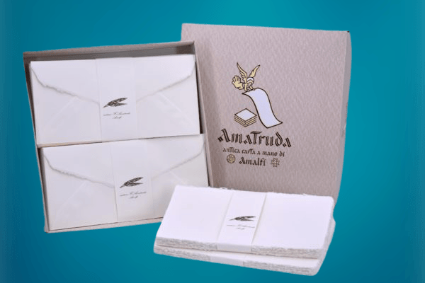 Partecipazioni matrimonio in carta Amalfi | La carta di Amalfi