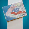 Furore_in spiaggia-the beach Block notes in carta di Amalfi con fogli 100% cotone