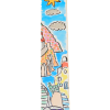 Bookmarks in Amalfi paper with watercolor illustrations.