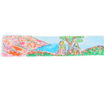 Segnalibri personalizzati con stampe ad acquerello su carta di Amalfi