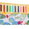 Portamatite e porta pennelli in cotone. personalizzabile in dimensione e numero di scomparti.