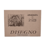 album in carta di Amalfi per disegno a carboncino e mix media