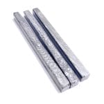 Ceralacca argento per sigillare partecipazioni matrimonio in carta di Amalfi. Dimensione 18 centimetri