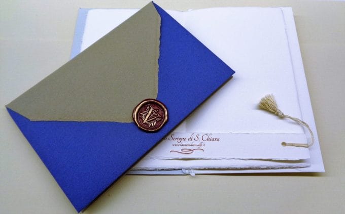 Envelope notebook in Amalfi paper