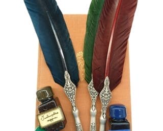 Accessori da scrivania di artigianato italiano