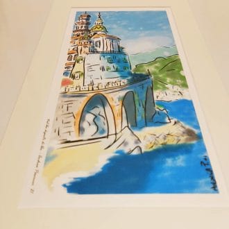 Dettaglio del dipinto Nel blu dipinto di blu