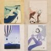 Sketchbook in amalfi cotton paper with 15 sheets of 340 grams perfect for watercolors and other artistic mediums. In Cover