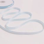 Blue ribbon in double satin for closing and sealing wedding invitations in Amalfi paper