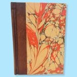 Amalfi paper diaries with marbled cover