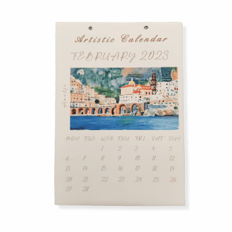 Illustration for the month of February