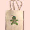 Shopper bag " The sea turtle" Shopper bag with an illustration of a stylized turtle made exclusively by the artistic workshop of Lo Scrigno di Santa Chiara